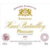 Château Haut Batailley - Pauillac 2007