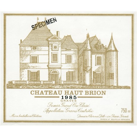 Château Haut Brion - Pessac-Léognan 1985