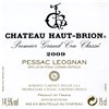 Château Haut Brion - Pessac-Léognan 2009