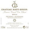 Château Haut Brion - Pessac-Léognan 2014