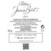 Château Joanin Bécot - Castillon-Côtes de Bordeaux 2011