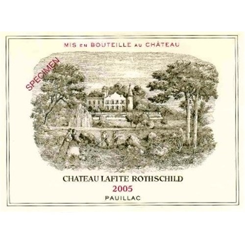Chateau Lafite Rothschild 2005 - Pauillac 4df5d4d9d819b397555d03cedf085f48 