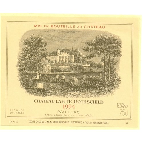 Chateau Lafite Rothschild - Pauillac 1994 4df5d4d9d819b397555d03cedf085f48 