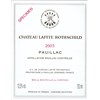 Château Lafite Rothschild - Pauillac 2003