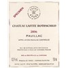 Château Lafite Rothschild - Pauillac 2006