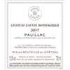 Château Lafite Rothschild - Pauillac 2017