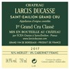 Château Larcis Ducasse - Saint-Emilion Grand Cru 2017