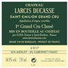 Château Larcis Ducasse - Saint-Emilion Grand Cru 2017 6b11bd6ba9341f0271941e7df664d056 