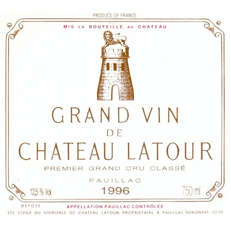 Château Latour - Pauillac 1996