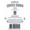 Château Léoville Barton - Saint-Julien 2004 