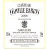 Château Léoville Barton - Saint-Julien 2006