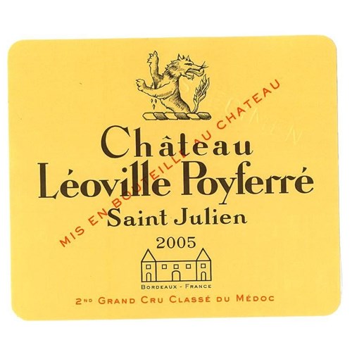 Château Léoville Poyferré - Saint-Julien 2005