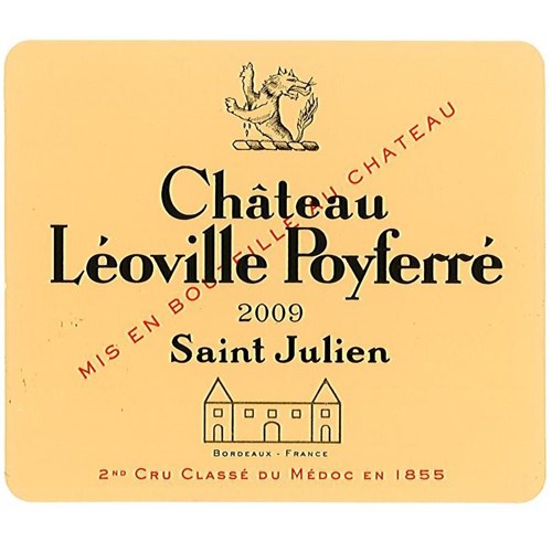 Chateau Léoville Poyferré - Saint-Julien 2009 