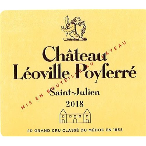 Château Léoville Poyferré - Saint-Julien 2018 4df5d4d9d819b397555d03cedf085f48 