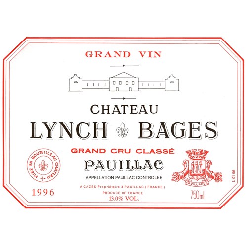 Château Lynch Bages - Pauillac 1996 
