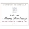 Château Magrez Fombrauge - Saint-Emilion Grand Cru 2015