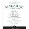 Château Malartic Lagravière blanc - Pessac-Léognan 2018