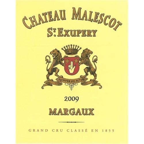 Chateau Malescot Saint Exupéry - Margaux 2009 4df5d4d9d819b397555d03cedf085f48 