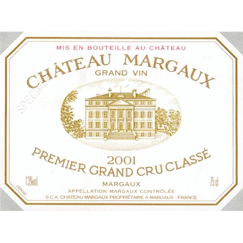 Château Margaux - Margaux 2001