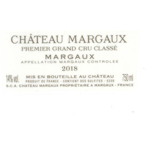 Chateau Margaux - Margaux 2018 4df5d4d9d819b397555d03cedf085f48 
