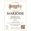 Château Marjosse Blanc - Bordeaux 2017