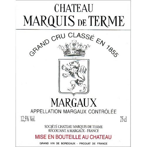 Château Marquis de Terme - Margaux 2018 4df5d4d9d819b397555d03cedf085f48 