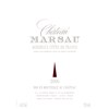 Château Marsau - Francs-Côtes de Bordeaux 2006