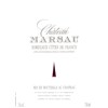 Château Marsau - Francs-Côtes de Bordeaux 2014 37.5 cl