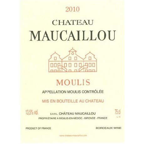 Château Maucaillou - Moulis 2010 b5952cb1c3ab96cb3c8c63cfb3dccaca 