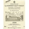 Château La Mission Haut Brion - Pessac-Léognan 1996