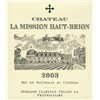 Château La Mission Haut Brion - Pessac-Léognan 2003