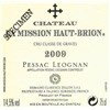 Château La Mission Haut-Brion - Pessac-Léognan 2009