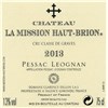 Château la Mission Haut-Brion - Pessac-Léognan 2013