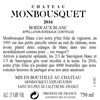 Château Monbousquet blanc - Bordeaux 2016