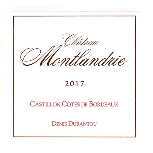 Château Montlandrie - Castillon-Côtes de Bordeaux 2017 b5952cb1c3ab96cb3c8c63cfb3dccaca 