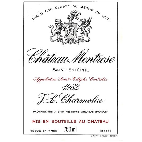 Château Montrose - Saint-Estèphe 1982