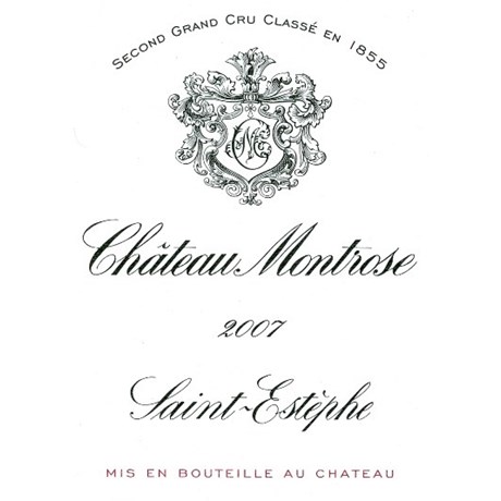 Château Montrose - Saint-Estèphe 2007