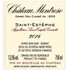 Château Montrose - Saint-Estèphe 2014