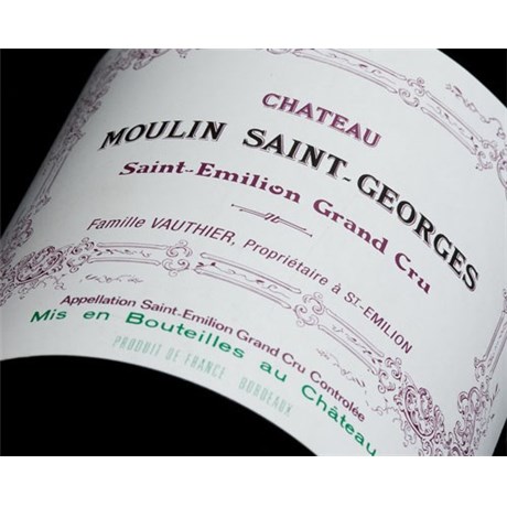 Château Moulin Saint-Georges - Saint-Emilion Grand Cru 2017