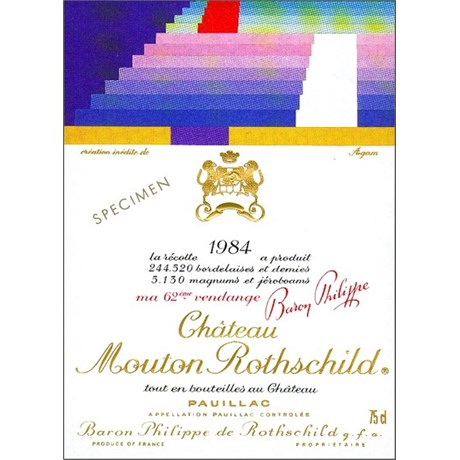 Château Mouton Rothschild - Pauillac 1984