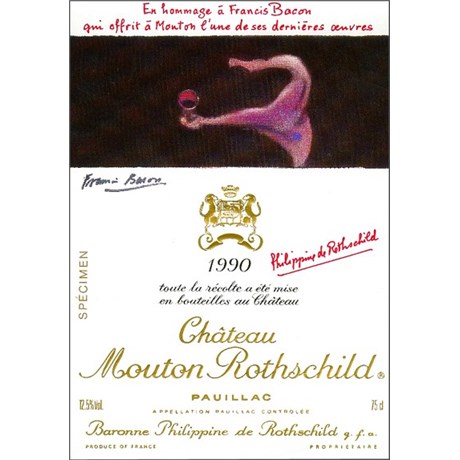 Château Mouton Rothschild - Pauillac 1990