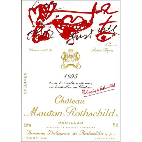 Chateau Mouton Rothschild - Pauillac 1995 4df5d4d9d819b397555d03cedf085f48 
