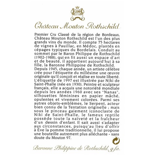 Château Mouton Rothschild - Pauillac 1997 b5952cb1c3ab96cb3c8c63cfb3dccaca 