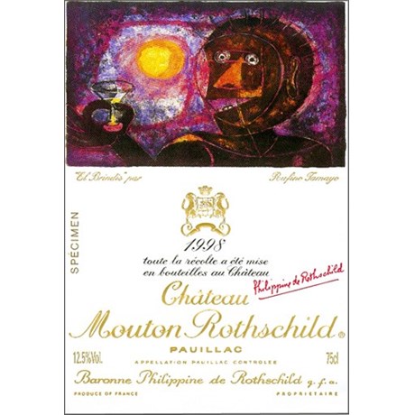 Château Mouton Rothschild - Pauillac 1998