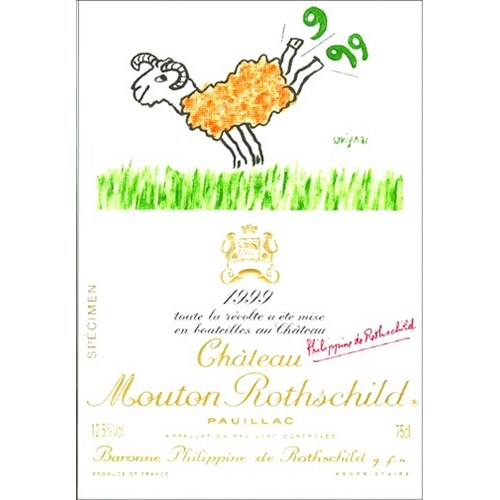 Chateau Mouton Rothschild - Pauillac 1999 4df5d4d9d819b397555d03cedf085f48 