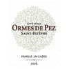 Château Les Ormes de Pez - Saint-Estèphe 2016