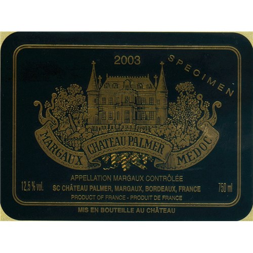 Château Palmer - Margaux 2003 
