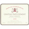 Château Pape Clément - Red Pessac-Léognan 1999 
