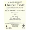 Château Pavie - Saint-Emilion Grand Cru 2008 