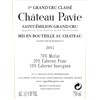 Château Pavie - Saint-Emilion Grand Cru 2011